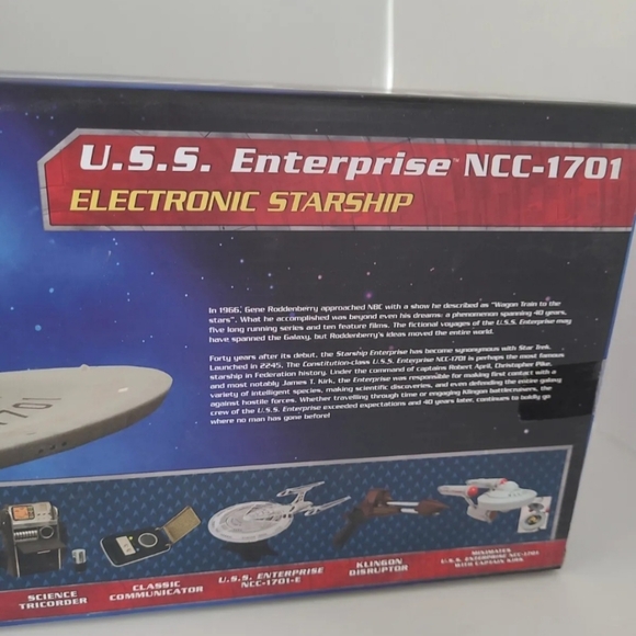 Diamond Select Starship Legends Star Trek TOS USS Enterprise NCC-1701 Art Asylum - Picture 10 of 12